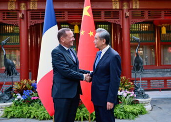 Wang Yi Ya Gana Da Mashawarci Ga Shugaban Faransa Kan Harkokin Waje