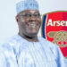 Atiku Ya Taya Arsenal Murnar Lashe Gasar Firimiyar Ingila