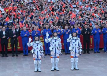 An Gudanar Da Bikin Ban Kwana Ga ‘Yan Sama Jannatin Kumbon Shenzhou-23