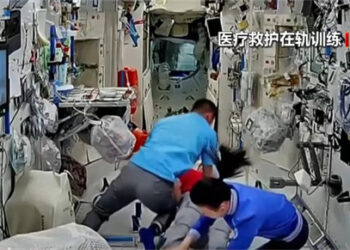 ‘Yan Sama Jannatin Shenzhou-23 Sun Samu Horaswar Farko Kan Ceto Mara Lafiya A Da’irar Sama