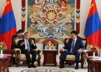 Shugaban Mongoliya Ya Zanta Da Ministan Wajen Kasar Sin