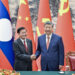 Shugaban Sin Ya Gana Da Takwaransa Na Laos