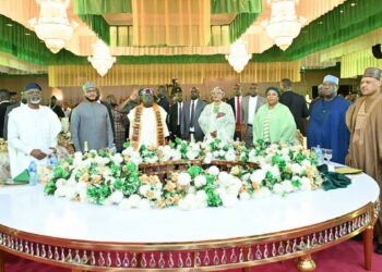 Gwamna Lawal Ya Halarci Taron Farko Na Liyafar Ƙungiyar ‘Yan Jaridun Fadar Shugaban Ƙasa