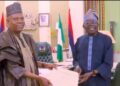 Tinubu Ya Miƙa Wa Shettima Takardar Tabbatar Da Shi Abokin Takararsa A Zaɓen 2027