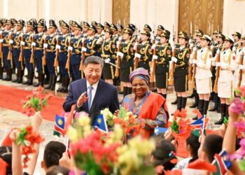 Xi Ya Zanta Da Shugabar Namibia
