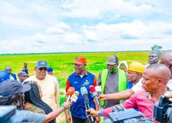 Samar Da Abinci Mai Gina Jiki: Gwamna Sule Ya Duba Gonakin Shinkafa A Jangwa