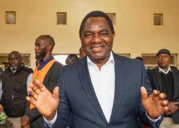 Xi Ya Taya Hichilema Murnar Sake Lashe Zaben Shugaban Zambia