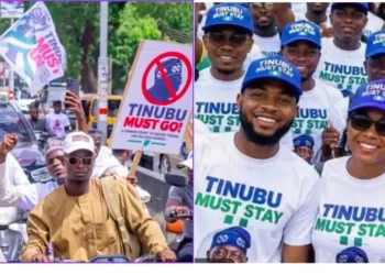 EFCC Magoya Bayan ‘Tinubu Must Come’ Da ‘Tinubu Must Go’ Sun Yi Arangama